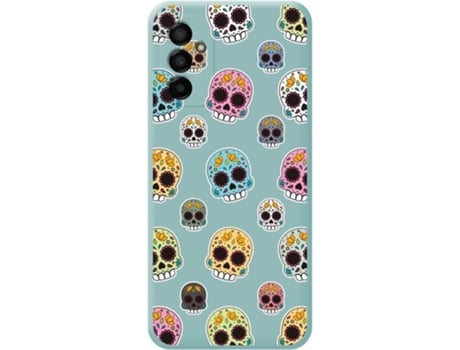 Carcasa para Samsung Galaxy M23 5G TUMUNDOSMARTPHONE Silicona Líquida Dibujos Azul