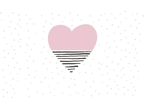 Cabecero de Cama OEDIM Infantil Corazón (Blanco - 135x60cm - Panal de Abeja)