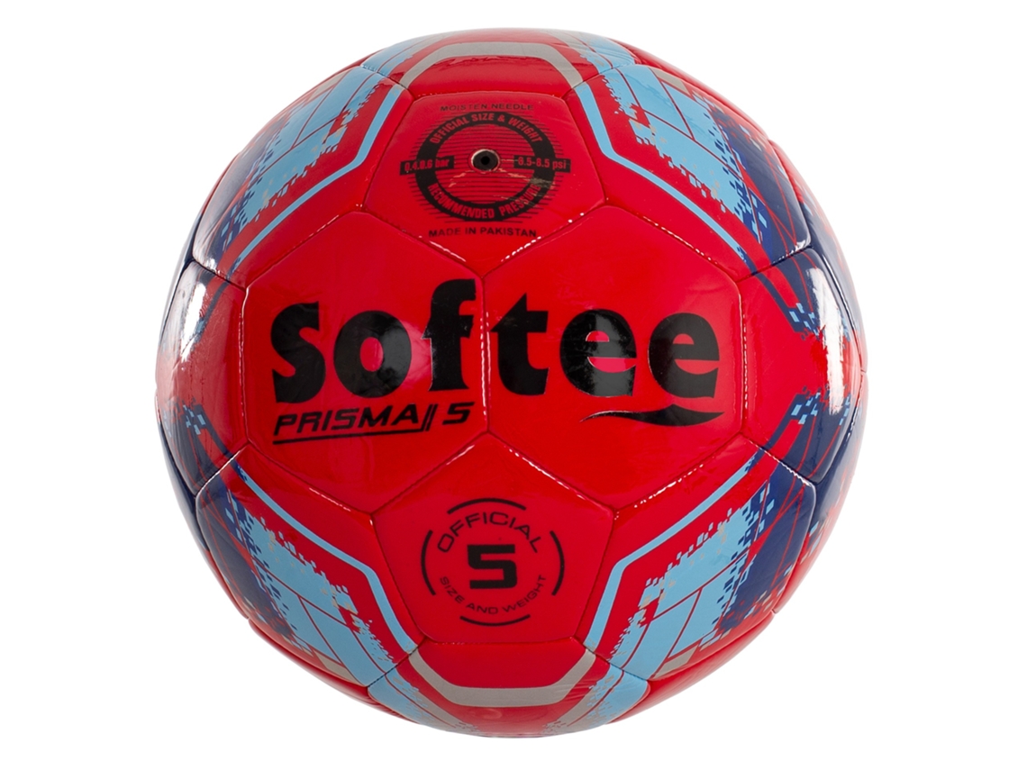 Balón de fútbol Softee Prisma tamaño 5 azul