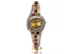 Reloj De Cuarzo Para Mujer Zhoulianfa Coreano Con Correa De Cuero E Imagen De Dibujos Animados Zlf00194-j Blanco