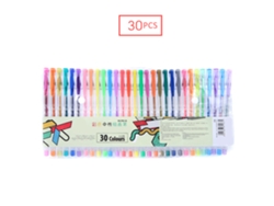 30 Bolígrafos De Gel Neutros Para Graffiti, Pintura, Firmas, Estudiantes Y Escuela.