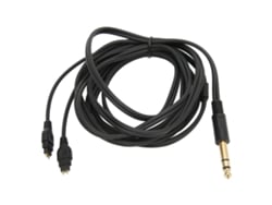 Cable De Repuesto Para Auriculares Sennheiser Hd650, Hd600 Y Hd580, 3 M/9,8 Pies, Ofc Con Conector Chapado En Oro De 6,3 Mm.
