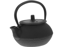 Tetera De Hierro Estilo Chino, Resistente Al Desgaste Y A La Rotura, Con Fondo Resistente Al Calor. Apta Para Uso Doméstico.