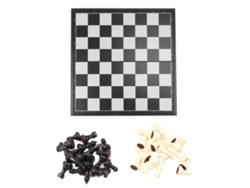 Juego De Ajedrez Magnético Portátil Con Tablero Plegable Grande De 33 X 33 Cm Para Viajes Y Para El Hogar.
