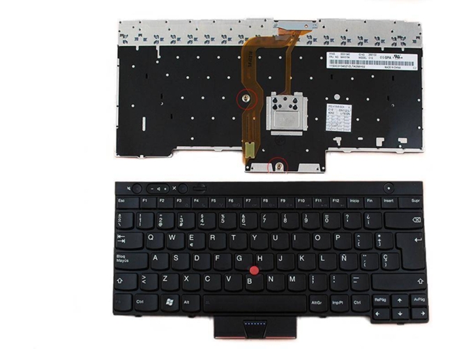 Teclado para Portátil Lenovo Thinkpad T430 T530 X230 Negro