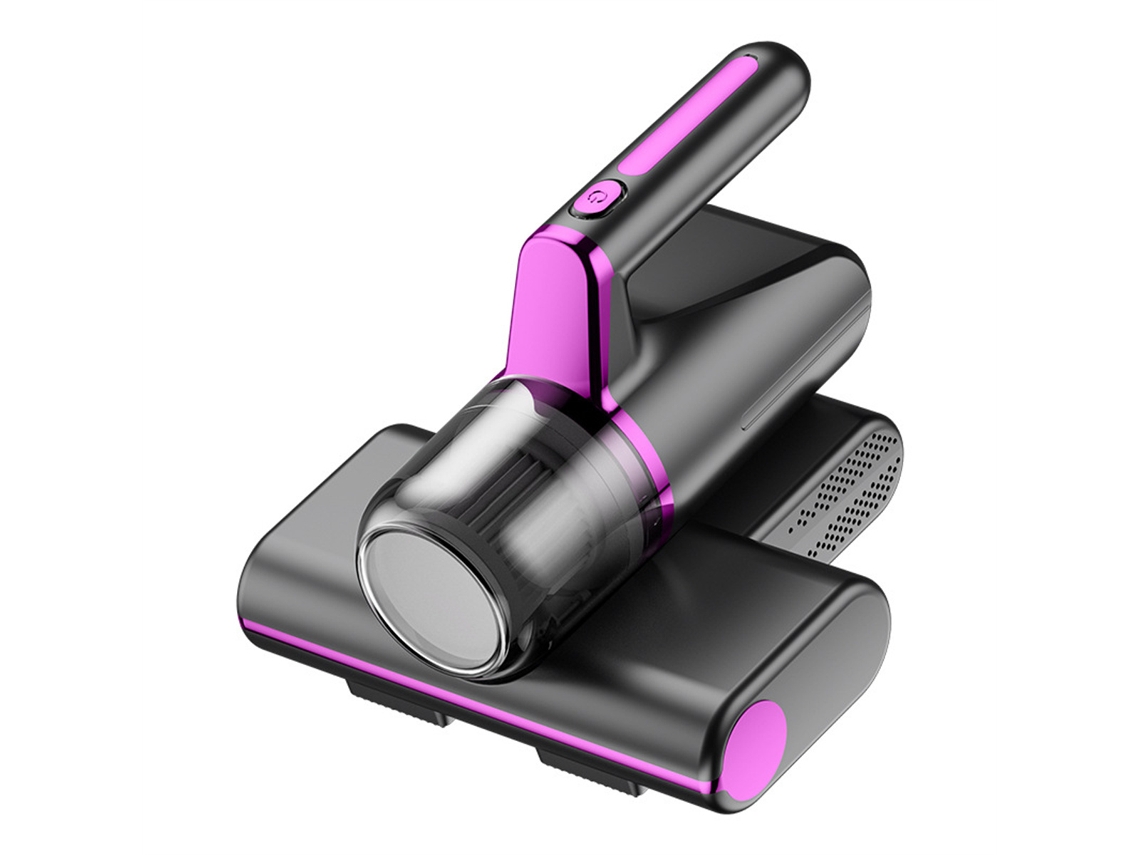 Aspiradora USB antiácaros con potente succión (gris morado)