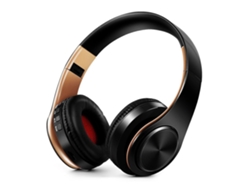 Auriculares Bluetooth YDCY Hifi Stereo Music Fm y compatible con tarjeta Sd con micrófono