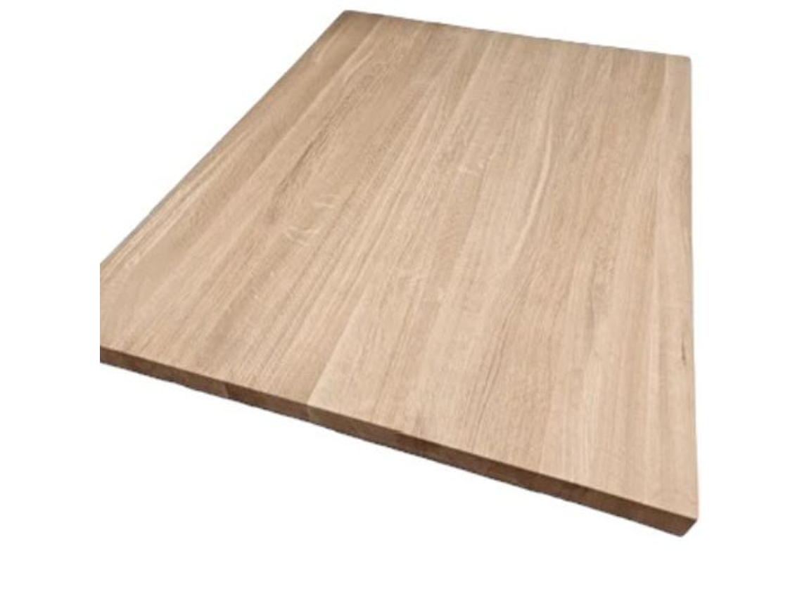 Tablero de Madera Maciza de Roble 40x1220x2440 Mm Maderterraneo