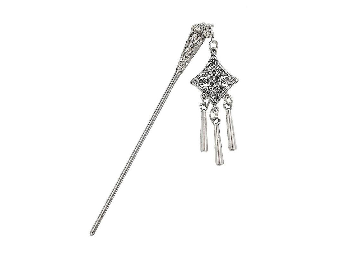 2026-pinza De Pelo Clásica Retro Palace Para Novia Accesorios De Pelo Hanfu Con Borla