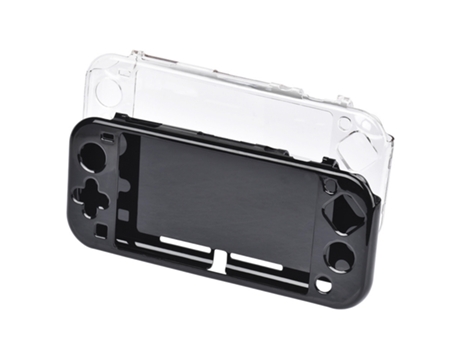 Funda para Nintendo Switch Lite Negro y Transparente