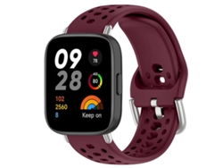Correa para Redmi Watch 3 - Silicona deportiva - Hebilla plateada