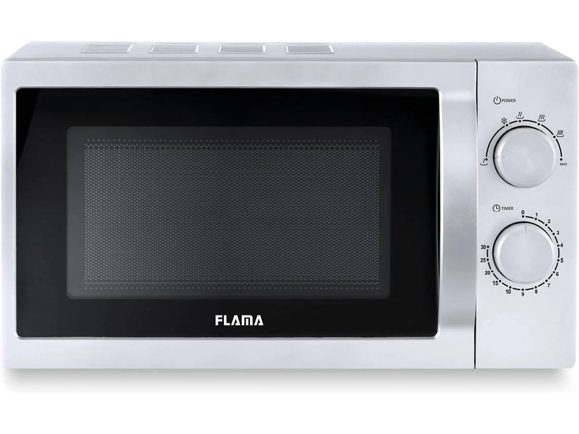 Microondas FLAMA 1879FL (20 L - Sin Grill - Gris)