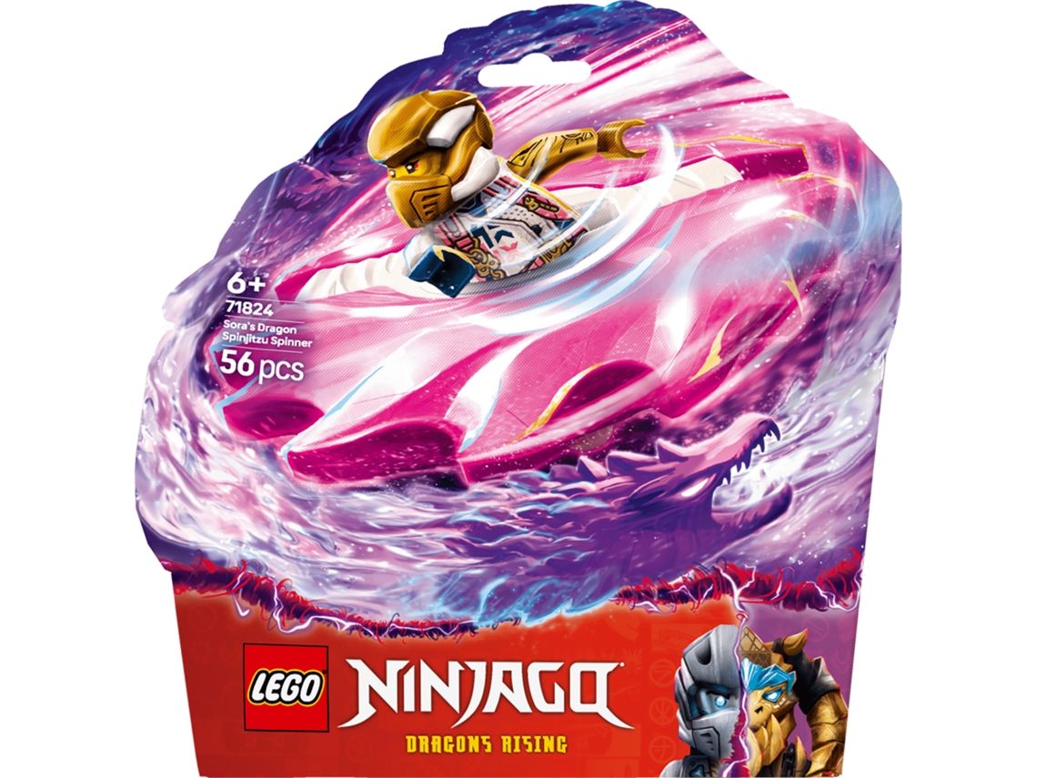 LEGO Ninjago: Spinner de Spinjitzu do Dragão da Sora - 71824