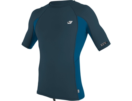 Camiseta Premium de Hombre O´NEILL WETSUITS Skins Rash Guard Azul (S)