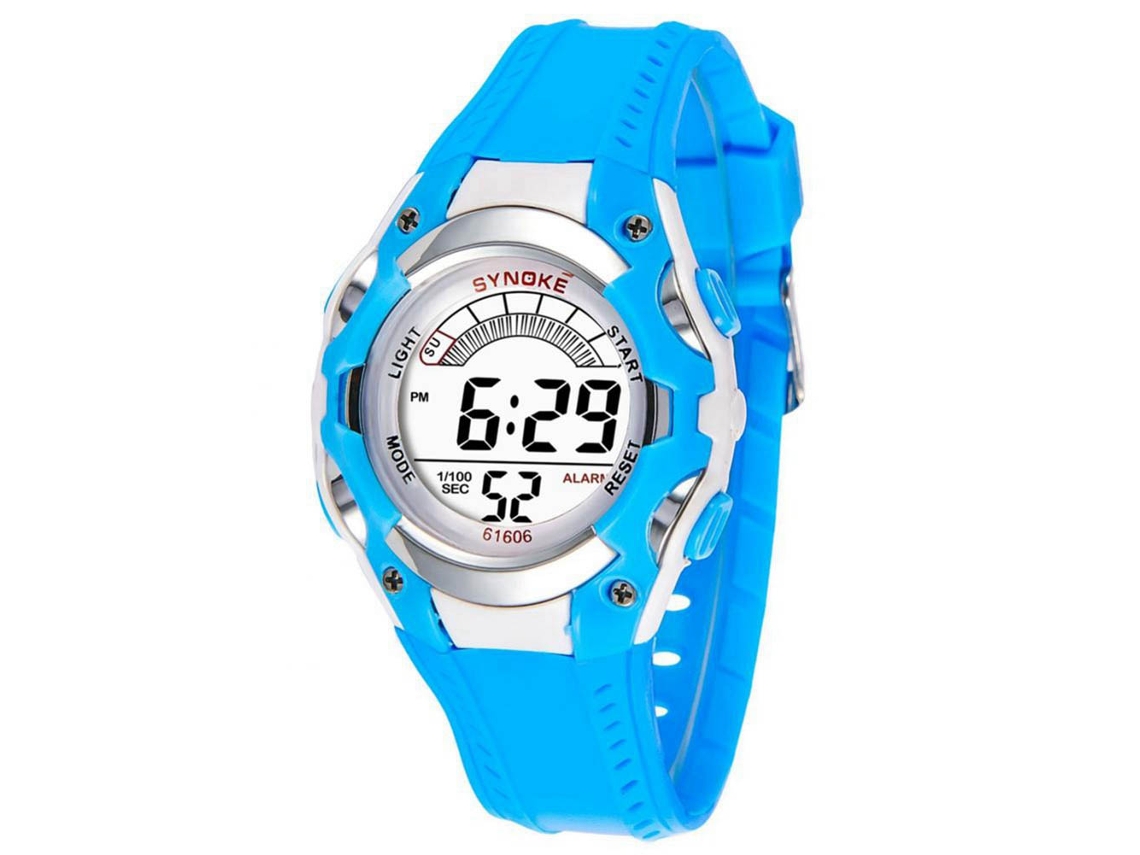Reloj Deportivo Electrónico Estudiantil Moda Sanda Pulsera Azul