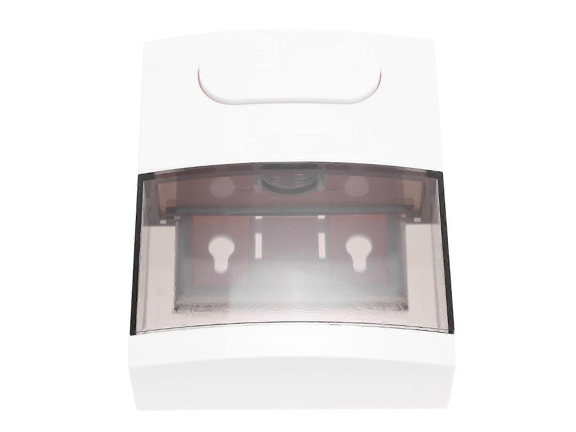 Dispensador de jabón líquido de pared para baño, 300 ml, botón antideslizante, 1 unidad Rosewell