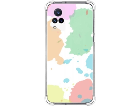 Carcasa Vivo V21 5G TUMUNDOSMARTPHONE Acuarela 05 Multicolor