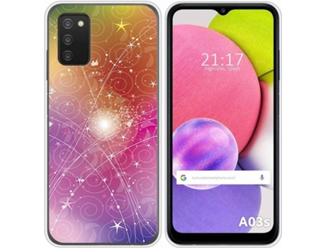 Carcasa Samsung Galaxy A03s TUMUNDOSMARTPHONE Abstracto Multicolor