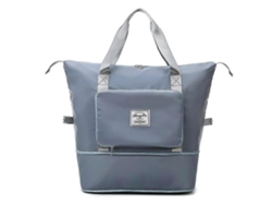 Bolsa de viaje plegable de gran capacidad, expandible e impermeable, ideal para guardar artículos secos y mojados durante viajes y visitas al gimnasio. GOKOCO