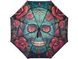 Paraguas De Viaje Estampado Vacaciones Con Floral