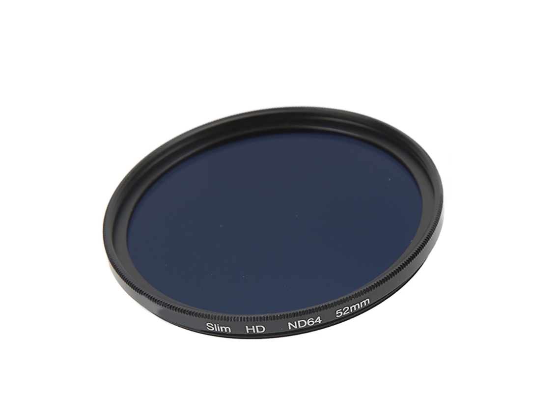 Filtro ND64 de 52 mm, filtro de densidad neutra para cámaras sin espejo y réflex, nivel 6.