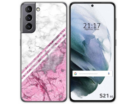 Carcasa Samsung Galaxy S21 5G TUMUNDOSMARTPHONE Dibujos Multicolor