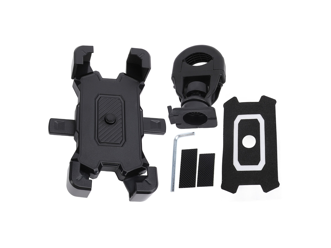 2026-soporte De Teléfono Para Moto Con Absorción De Impactos, Giratorio 360 Grados, Para Manillar De Moto Eléctrica, Negro