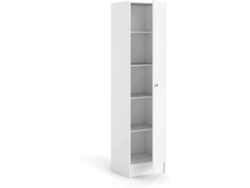Armários Alto DMORA Blanco (Laminado Lacado - 49x200x47 cm)