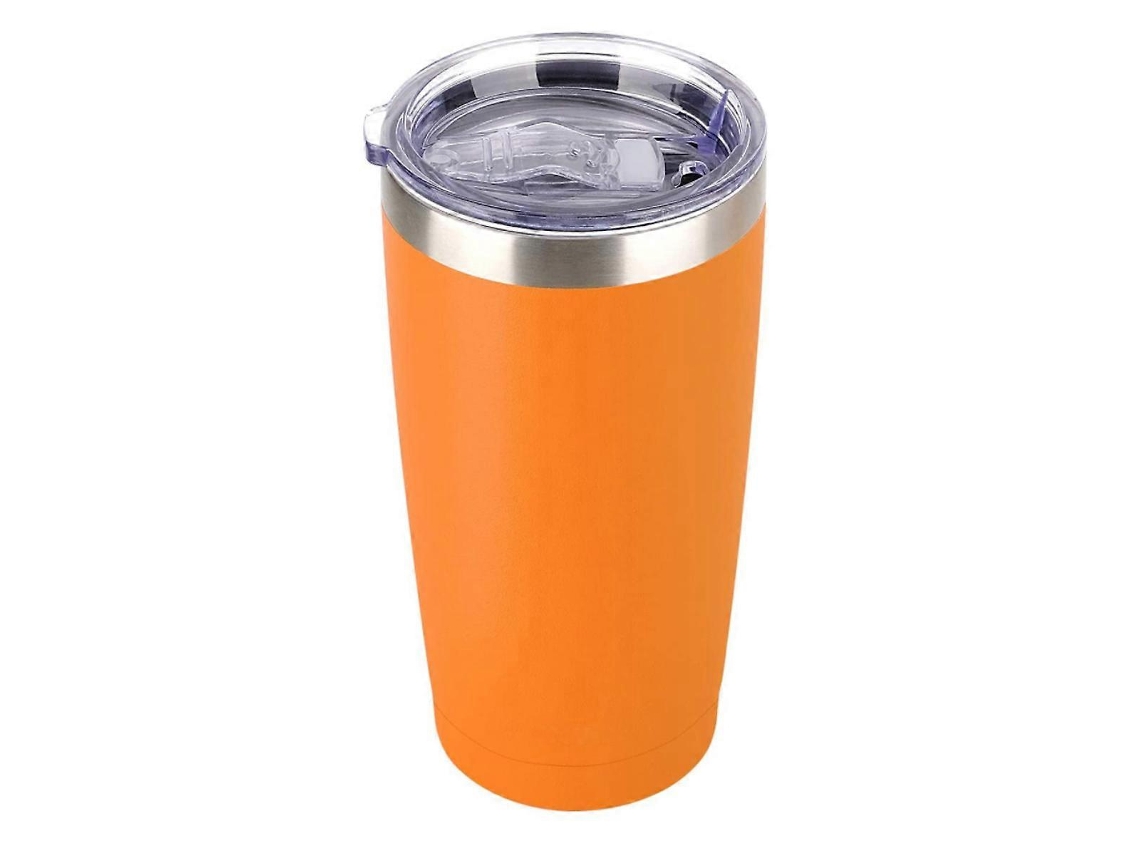 Vaso con recubrimiento en polvo de colores, tapa sin BPA, pajita de plástico reutilizable, vaso de acero inoxidable con tapa y pajita, vaso de café con tapa