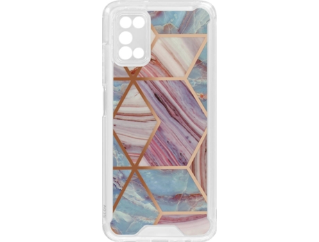 Carcasa Samsung Galaxy A03s AVIZAR Híbrido con Esquinas Reforzadas Morado