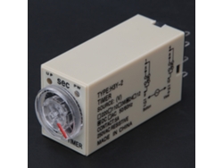2026dz-relé Temporizador H3y-2 8 Pines Ajustable 0-3s 24vdc Para Electrodomésticos Suministros Eléctricos