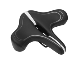 Assento Para Bicicleta De Montanha Largo Com Buracos De Ventilação Absorção De Impacto Assento Espesso Para Ciclismo