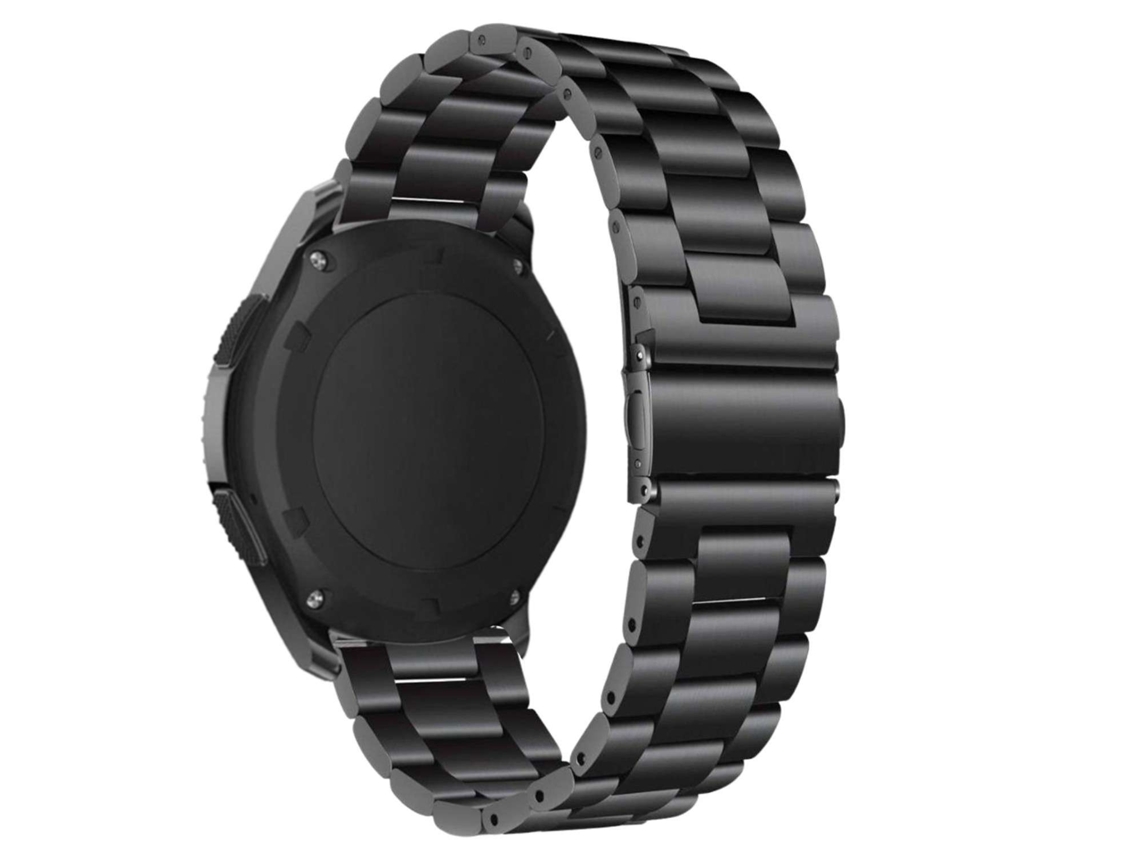 Correa Garmin Forerunner 735 Pulsera Acero Ajustable Negro