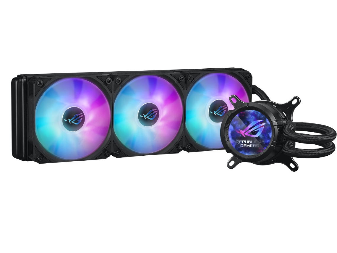 ASUS Rog Strix Lc Iii 360 Argb Carcasa Del Ordenador Sistema de Refrigeración Líquida Todo En Uno 12 Cm Negro