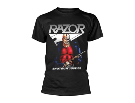Camiseta ROCKINSTONE Razor Shotgun Justice (Algodón - XXXL)
