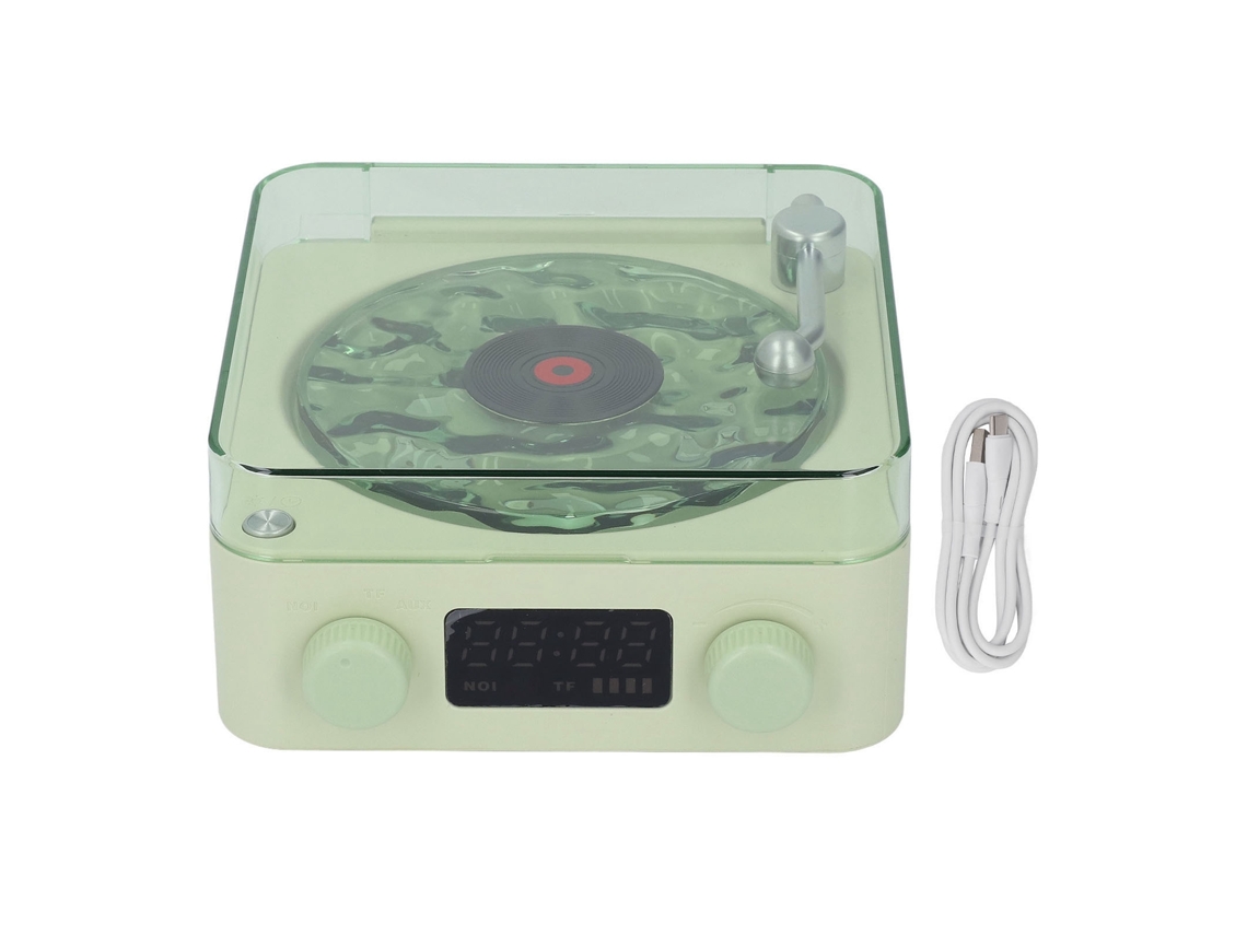 Altavoz Bluetooth Inalámbrico Para Dormir Con Ruido Blanco, 4 Efectos De Luz Rgb De Algas Verdes Para El Dormitorio.
