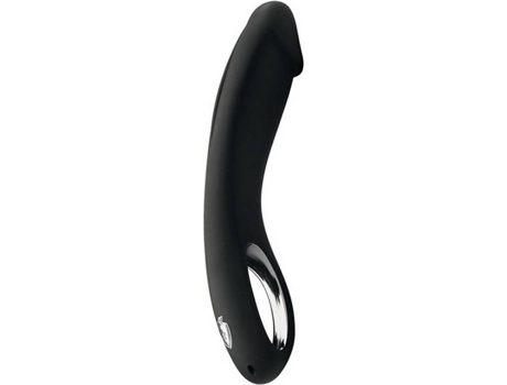 Estimulador MYSTIM Charging Chester E-Dildo (Negro - Silicona - 19 cm)