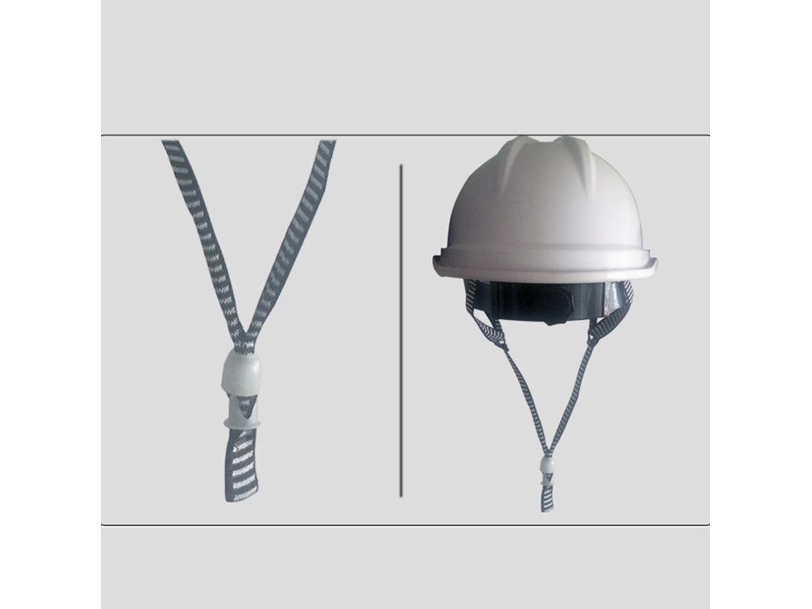 Capacete de construção BJ estilo capacete, resistente a impactos, em ABS, confortável e seguro para uso industrial.