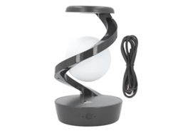 Lámpara De Mesa Flotante 3d Con Carga Inalámbrica, Diseño En Espiral Led, Decorativa Para Dormitorio Y Oficina.