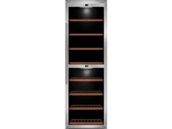 Vinoteca CASO Wineconfort 180 Smart (180 botellas - Inox)