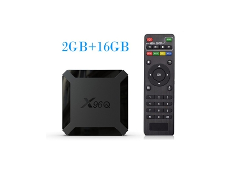 Box Smart Tv Android 10.0 X96Q Allwinner H313 Quad Core 4K Android TV 2.4G Wifi X96 Q Set Normativa europea