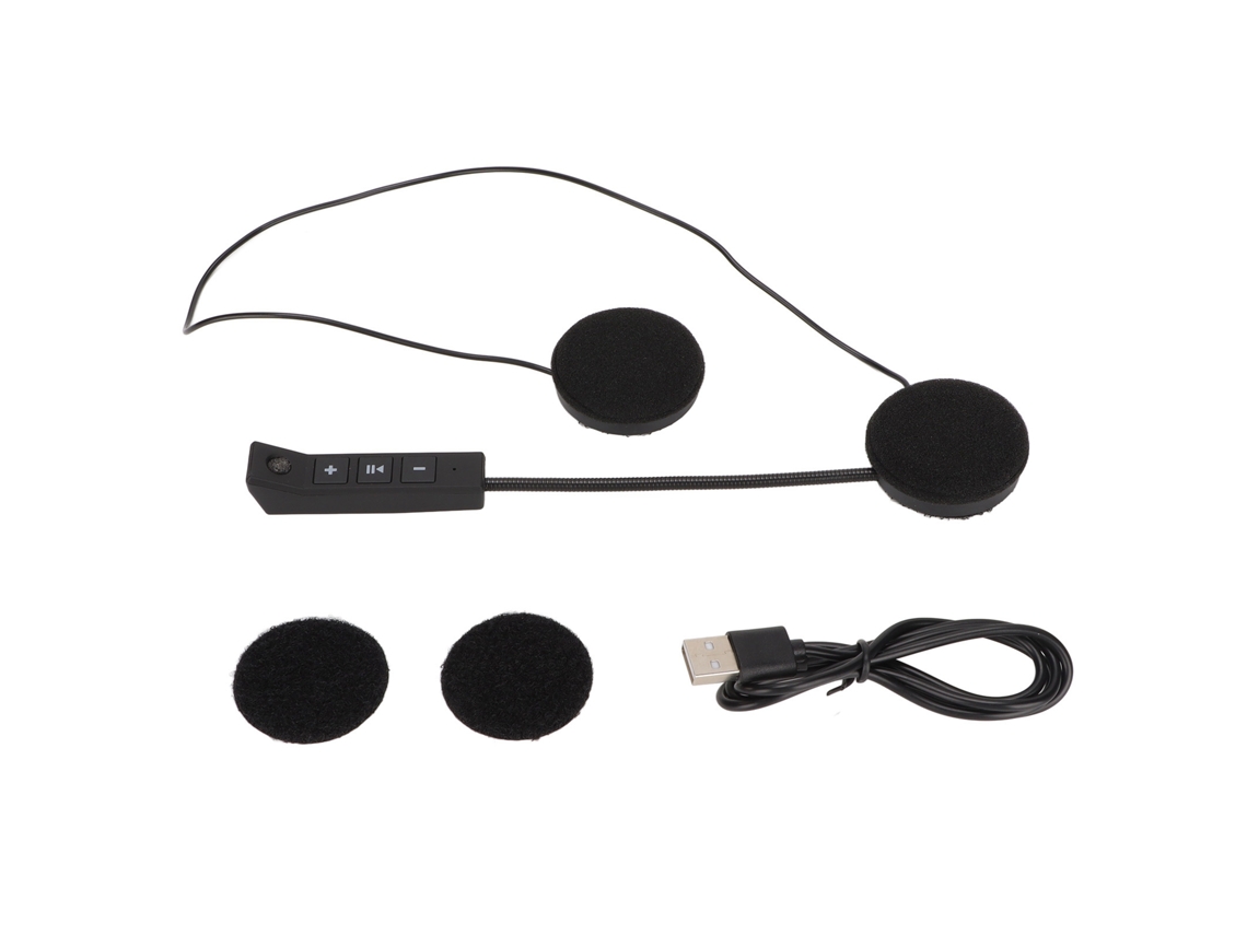 Auriculares Bluetooth Para Casco De Motocicleta Con Conexión Automática, Sonido Estéreo Y Llamadas Manos Libres.