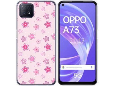 Carcasa Oppo A73 5G TUMUNDOSMARTPHONE Flores Multicolor