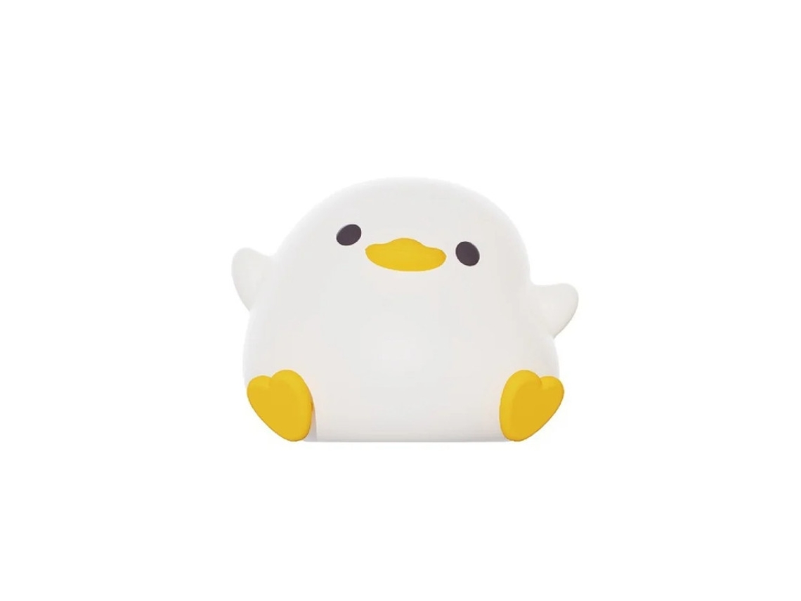 Lámpara Pato Guardería Yizhood Silicona Led Recargable Blanca