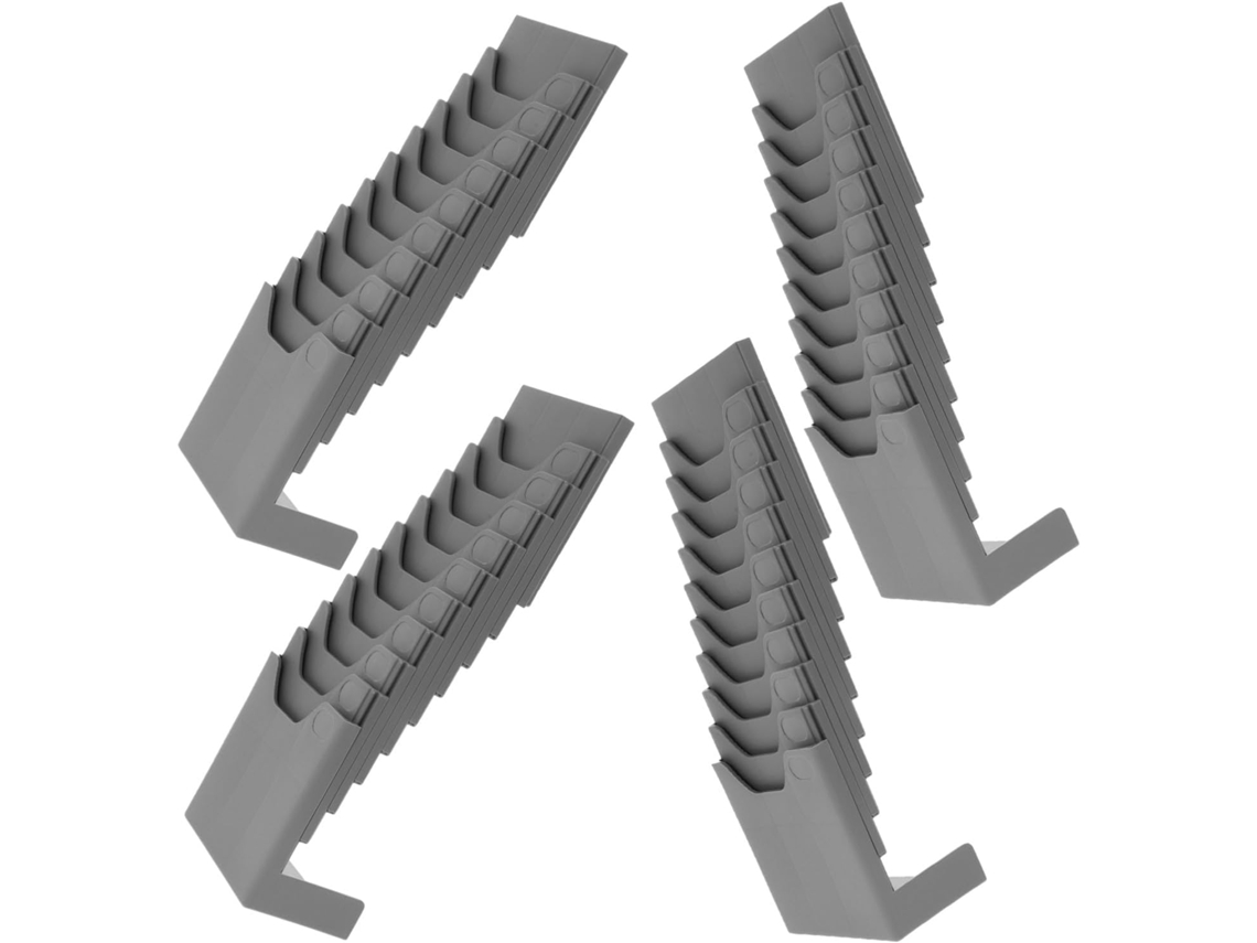 Soporte Para Tarjetas De Asistencia De 4 Piezas, Soporte De Plástico Expandible Con Ranuras