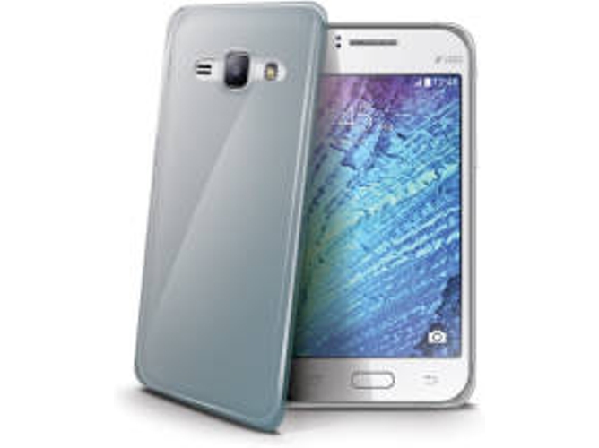 Carcasa Samsung Galaxy J1 CELLY GELSKIN501 Transparente