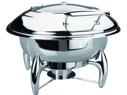 Buffet LACOR Luxe Redondo Inox (6L - Acero Inox)