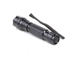 Linterna táctica de 1200 lúmenes, modo único, funda EDC, seguridad de 360 grados, color negro, Yizhood