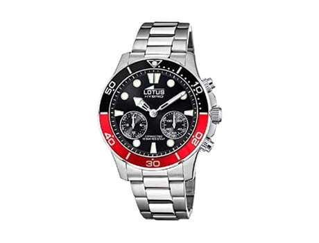Reloj Hombre LOTUS 18800/5 Negro Plateado