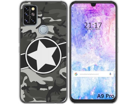 Carcasa Umidigi A9 Pro TUMUNDOSMARTPHONE Camuflaje 02 Multicolor